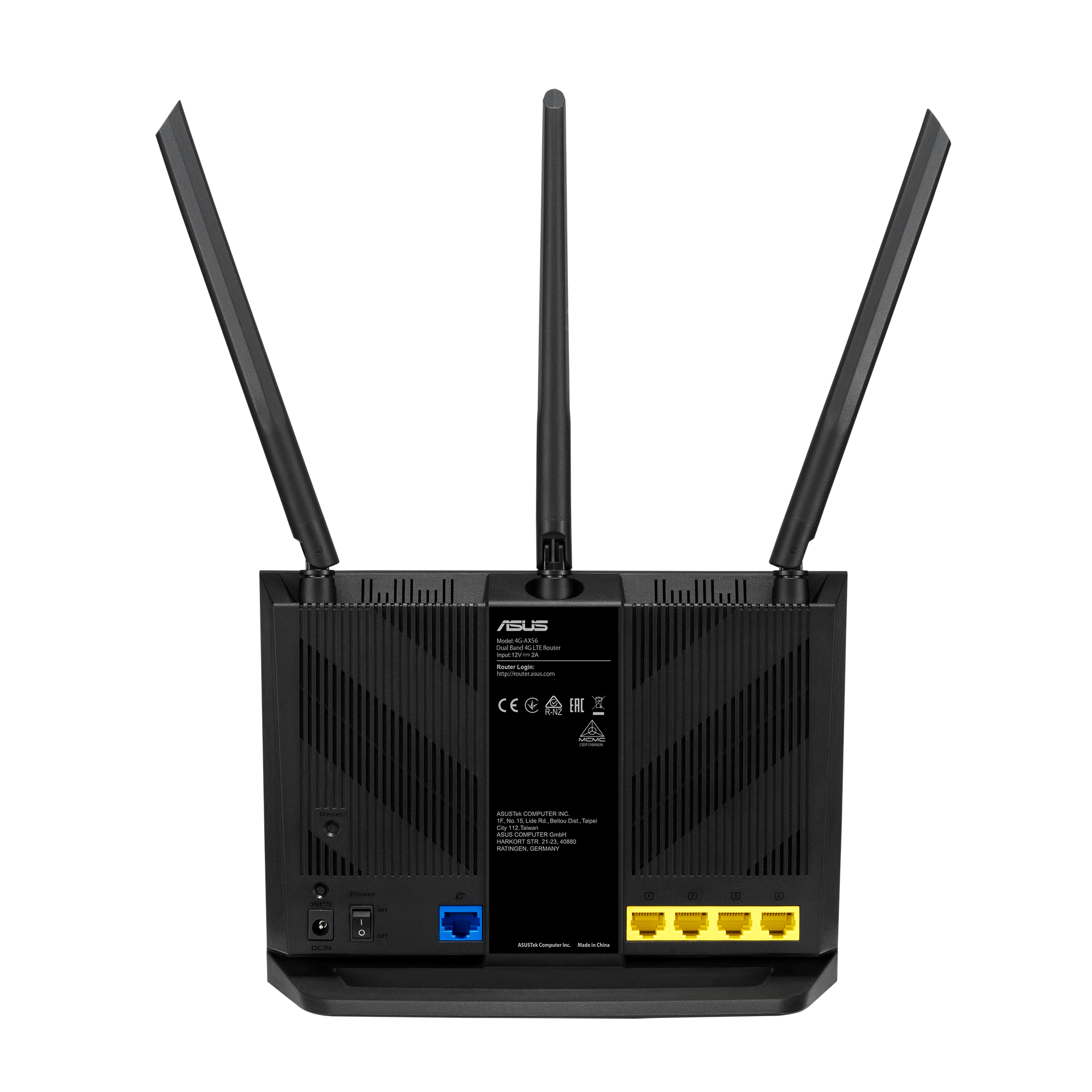 B-WARE ASUS 4G-AX56 AX1800 LTE Router   [refurbished] thumbnail 3