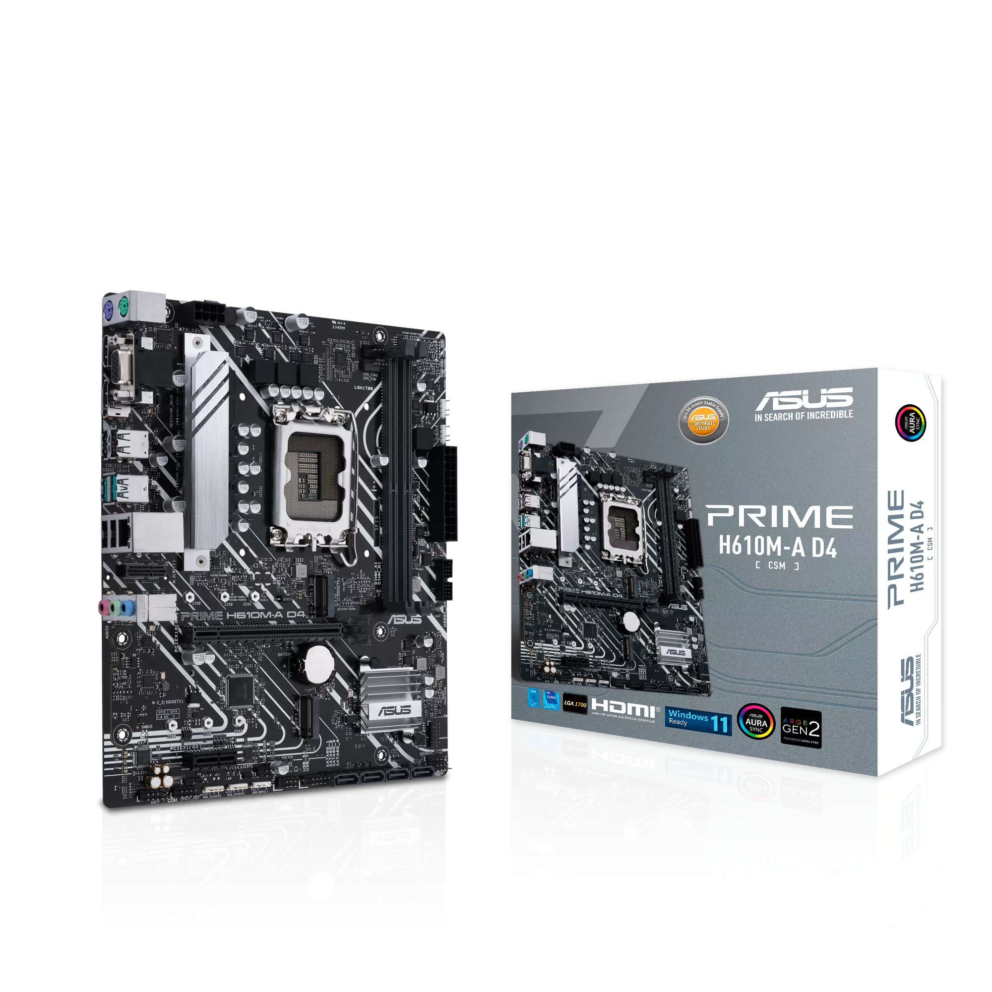 PRIME H610M-A D4-CSM PRIME H610M-A D4-CSM