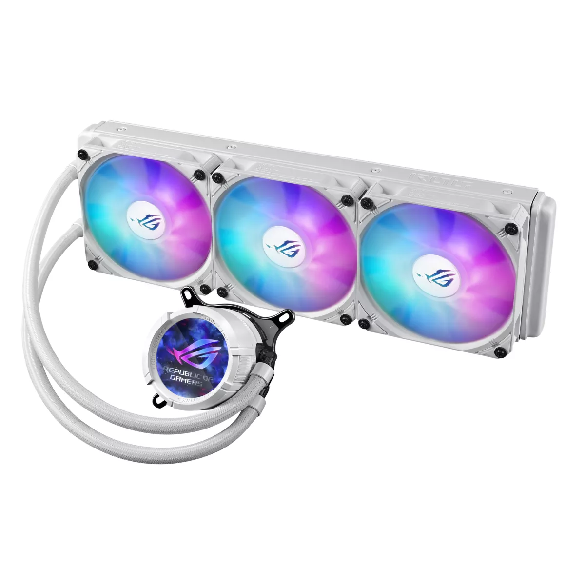 ASUS ROG Strix LC III ARGB LCD White All-in-One Flüssig-CPU-Wasserkühlung ASUS ROG Strix LC III ARGB LCD White All-in-One Flüssig-CPU-Wasserkühlung