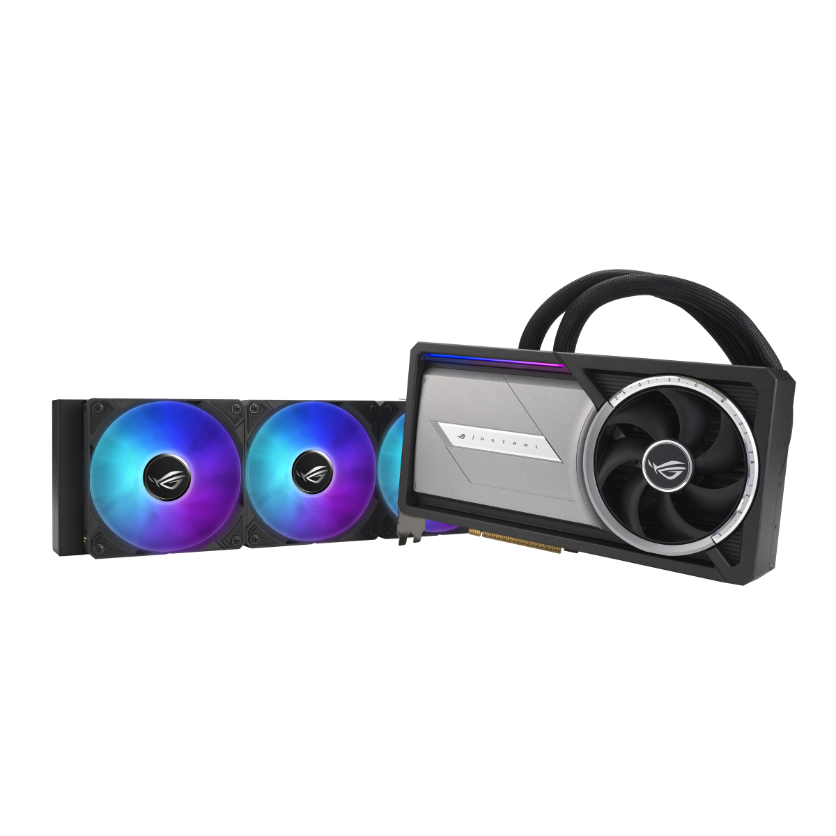 ASUS ROG Astral LC GeForce RTX 5090 32GB GDDR7 OC Edition Gaming Grafikkarte mit All-in-One-Flüssig-CPU-Wasserkühlung thumbnail 6