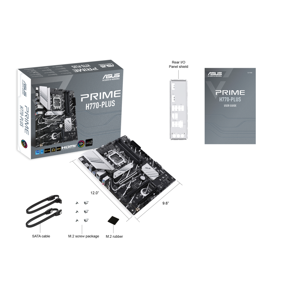 ASUS PRIME H770-PLUS Gaming Mainboard Sockel Intel LGA 1700 thumbnail 6