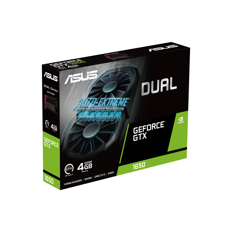 DUAL-GTX1650-4GD6-P-V2 | ASUS Onlineshop