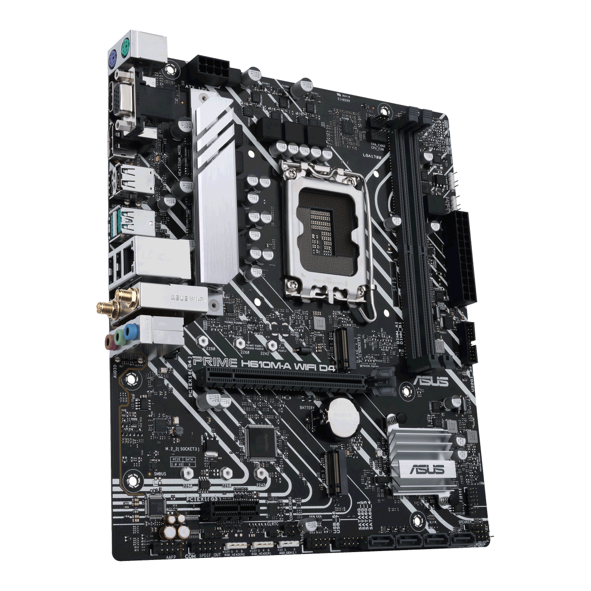 ASUS PRIME H610M-A WIFI D4 Mainboard Sockel Intel LGA 1700 thumbnail 4