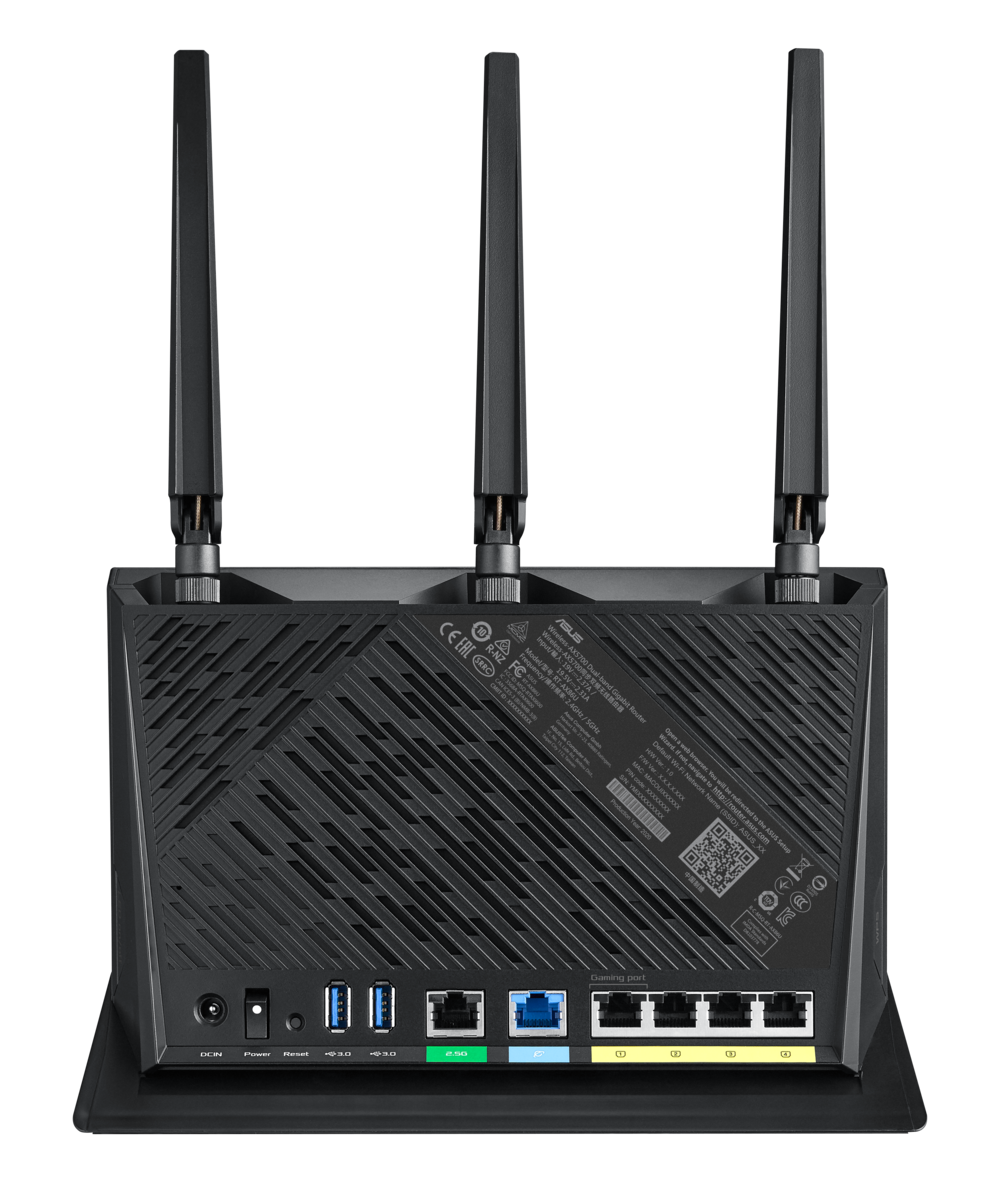 B-WARE ASUS RT-AX86U Gaming-Router AX5700 Dual Band Gigabit [refurbished] thumbnail 3