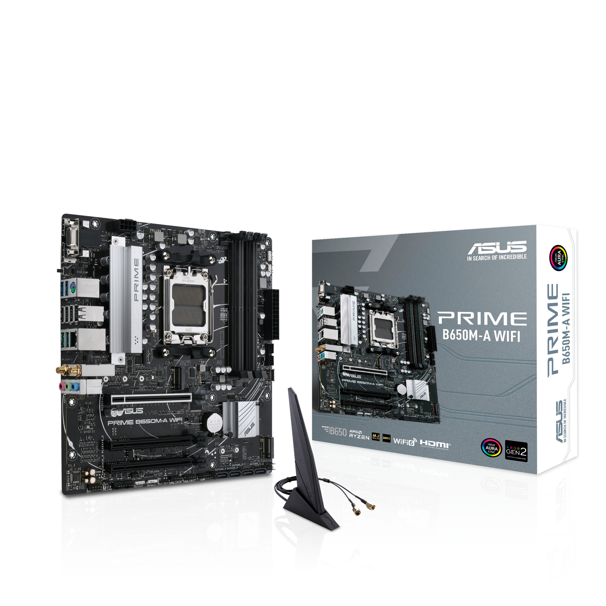 ASUS Prime B650M-A WIFI Gaming Mainboard Sockel AMD AM5 