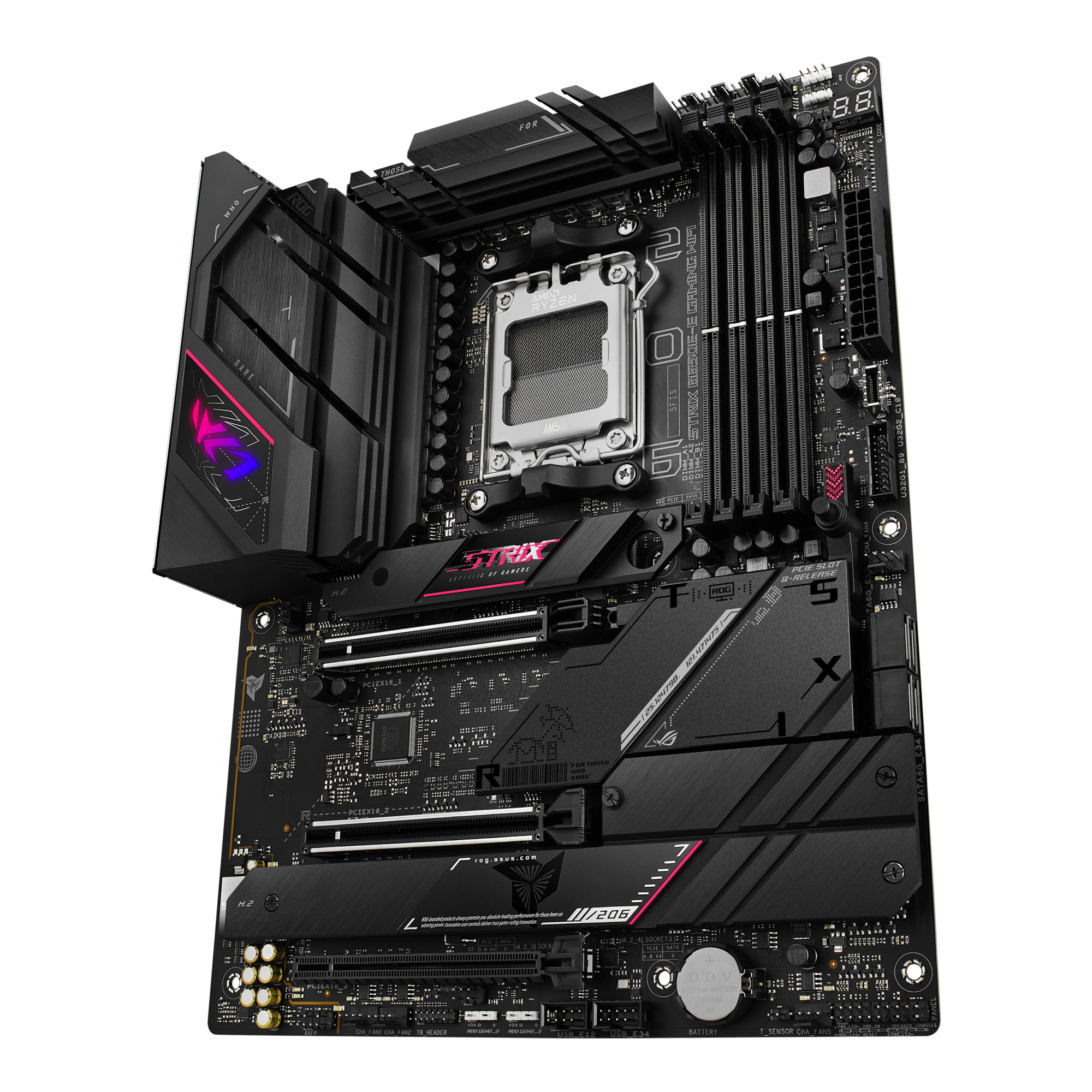 ASUS ROG STRIX B650E-E GAMING WIFI motherboard socket AMD AM5 thumbnail 4