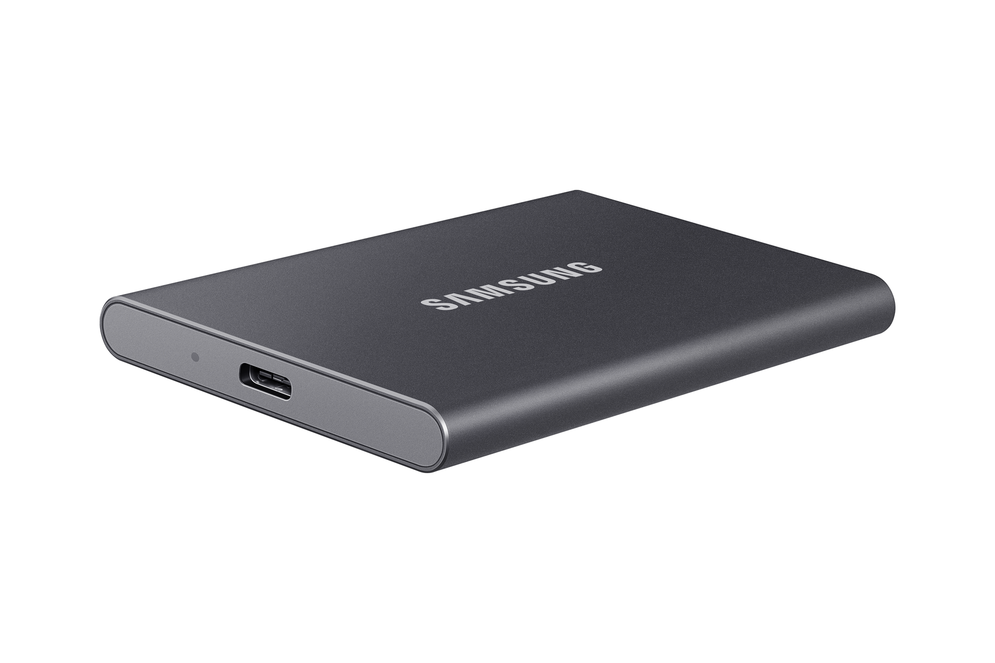 Samsung T7 Portable SSD - 2 TB - USB 3.2 Gen.2 Externe SSD Titan Gray (MU-PC2T0T/WW) thumbnail 3