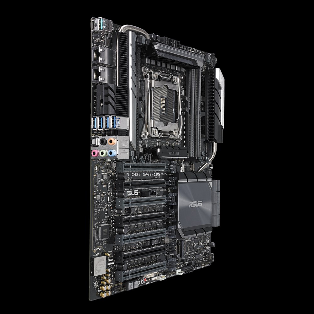 ASUS WS C422 SAGE/10G Workstation Mainboard 2