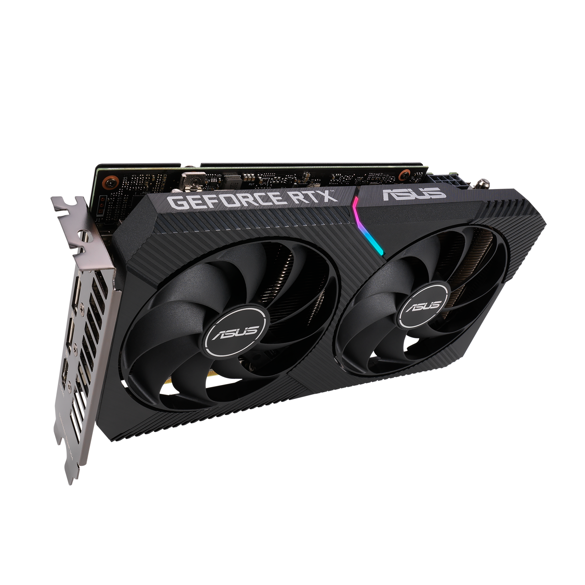 ASUS GeForce Dual RTX 3060 12GB V2 OC Edition Gaming Grafikkarte thumbnail 5