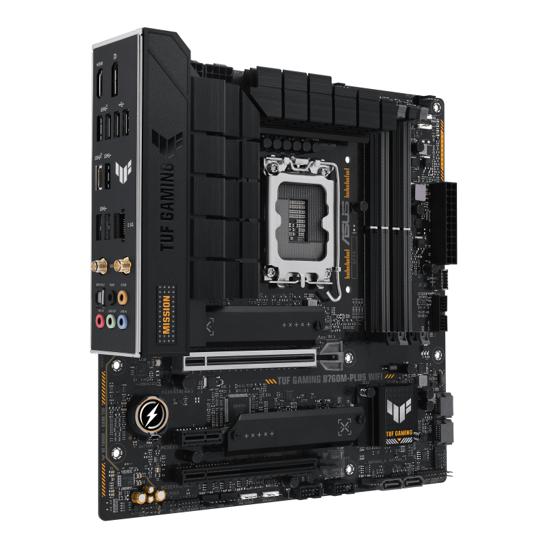 ASUS TUF GAMING B760M-PLUS WIFI motherboard Socket Intel LGA 1700 2