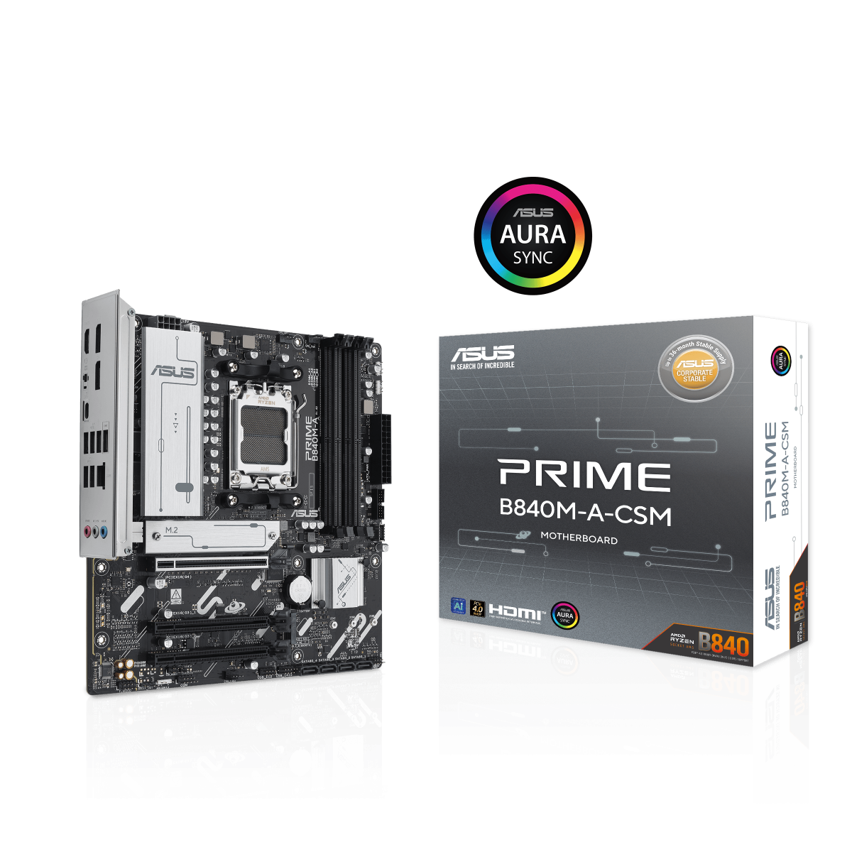 ASUS PRIME B840M-A-CSM Mainboard Sockel AMD AM5 