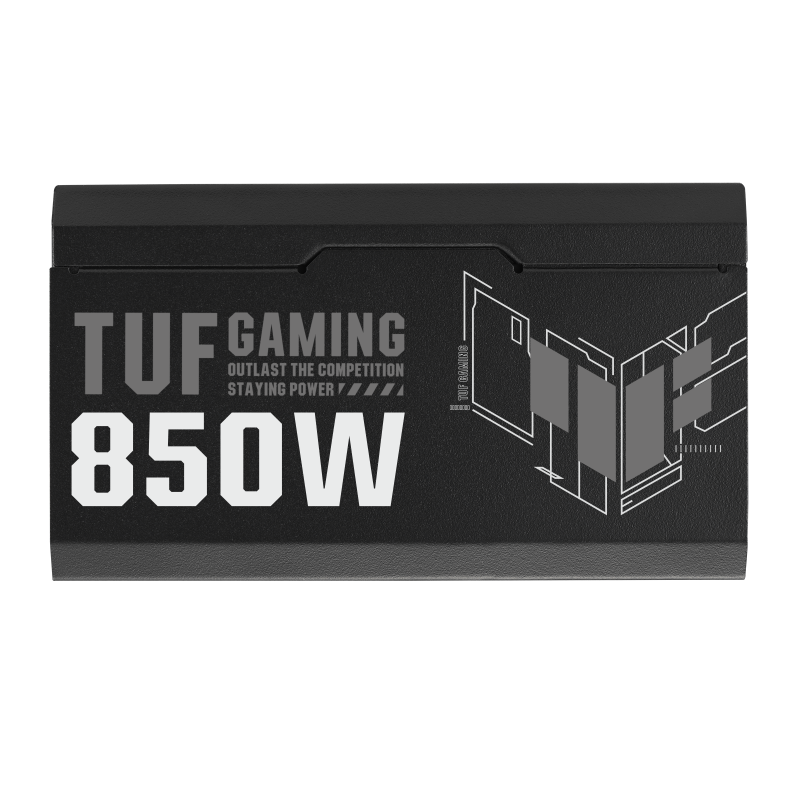 ASUS TUF Gaming 850W Gold Alimentation (850 Watts, compatible ATX 3.0) thumbnail 5