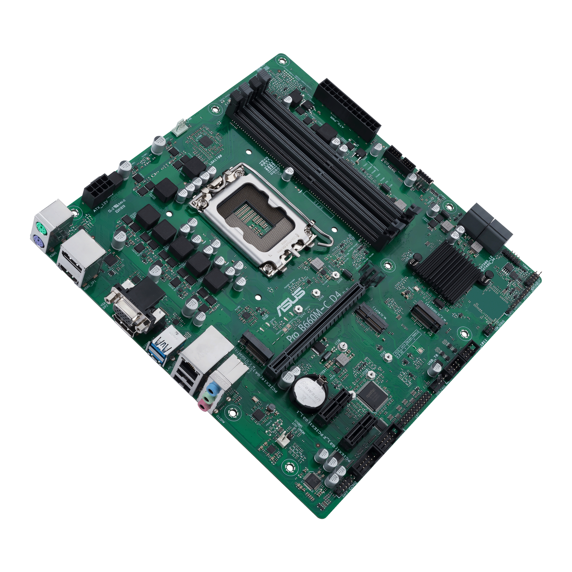ASUS Pro B660M-C D4-CSM Business Mainboard Sockel Intel LGA 1700 2