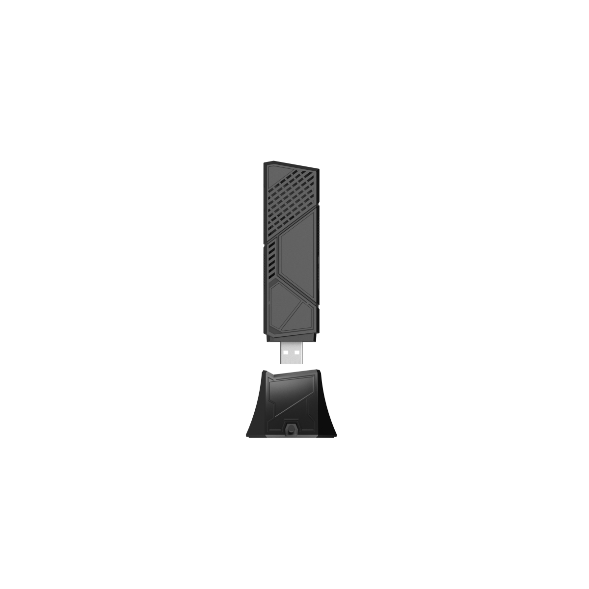 ASUS ROG USB-BE92 BE6500 Tri-Band WiFi 7 USB-Adapter thumbnail 3