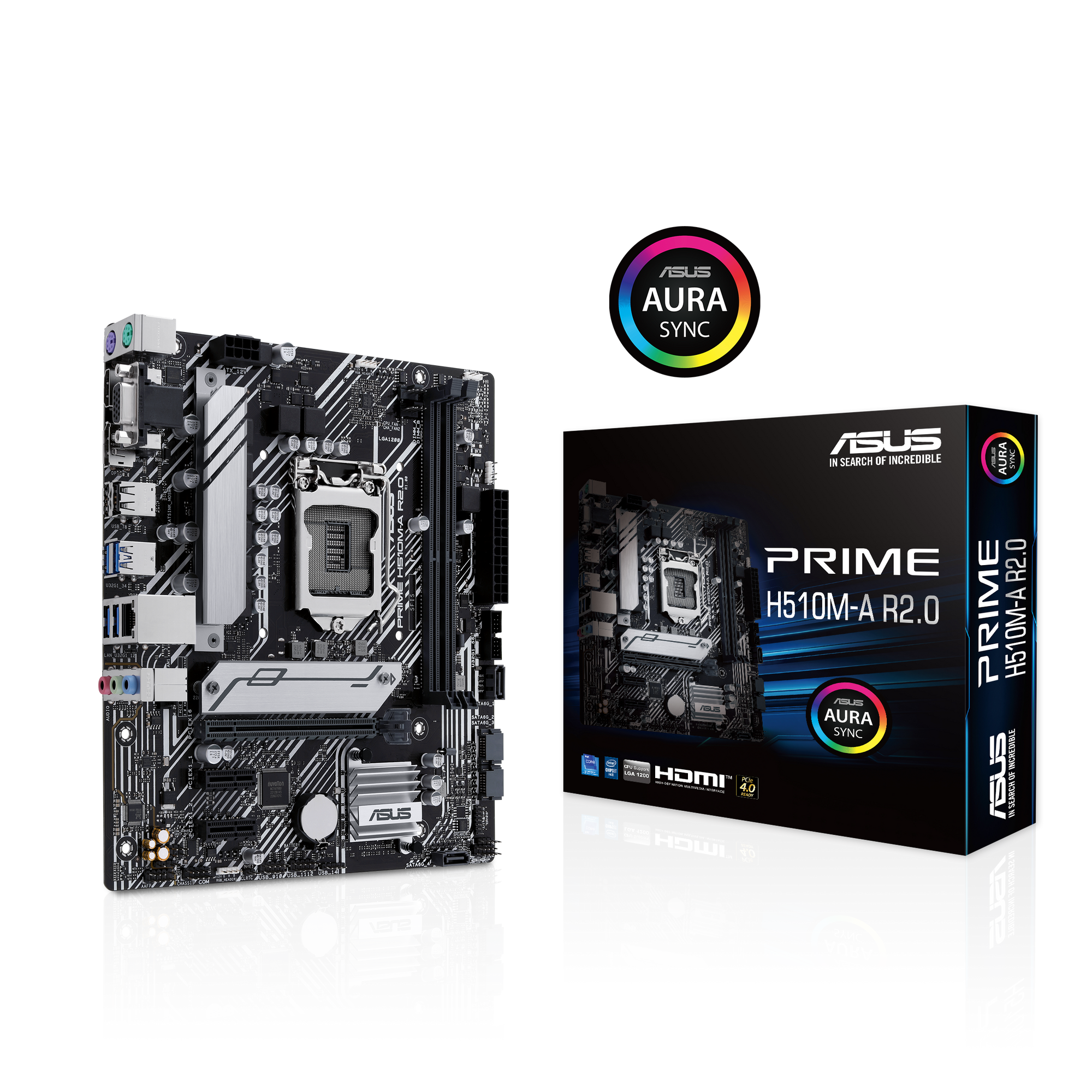 ASUS Prime H510M-A R2.0 Mainboard Sockel Intel LGA1200 1