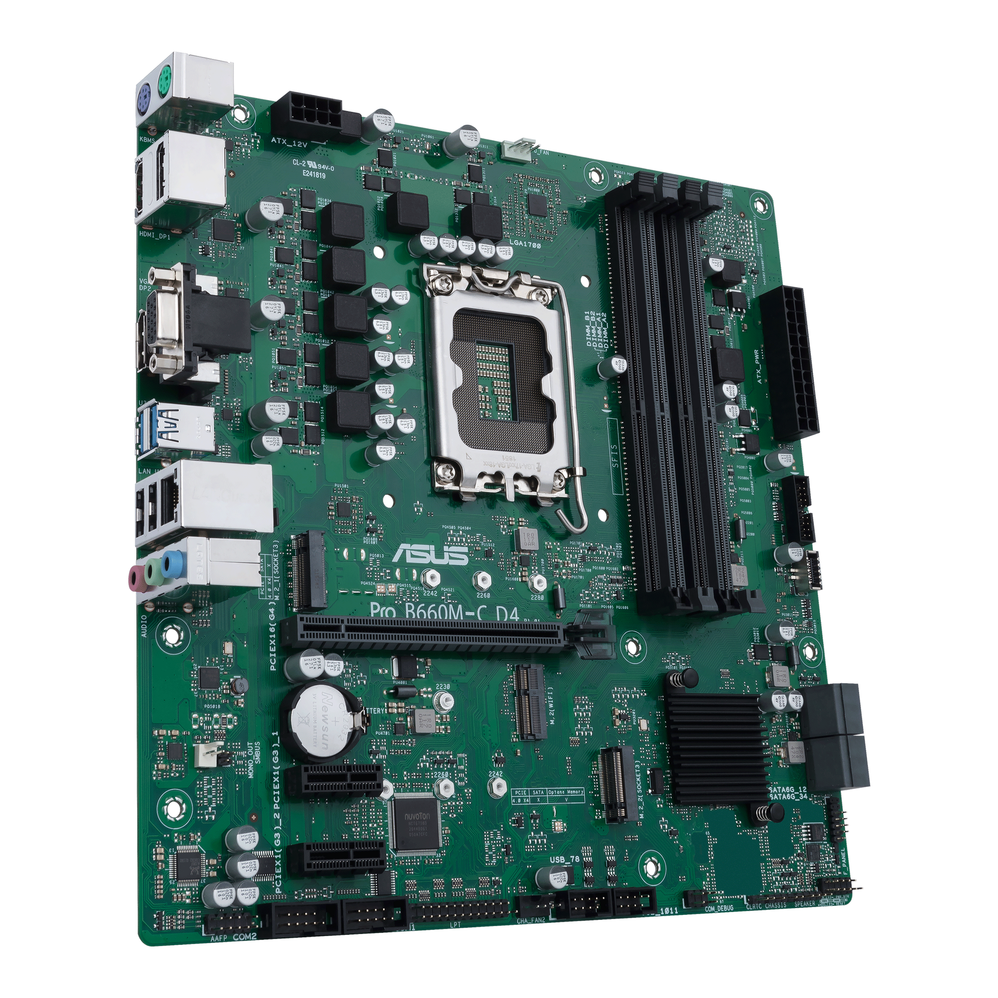 ASUS Pro B660M-C D4-CSM Business Mainboard Sockel Intel LGA 1700 thumbnail 6
