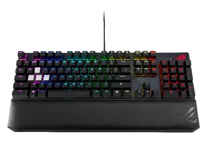 ASUS ROG Strix Scope NX Deluxe Mechanical Gaming Keyboard (NX Red Switches) thumbnail 1
