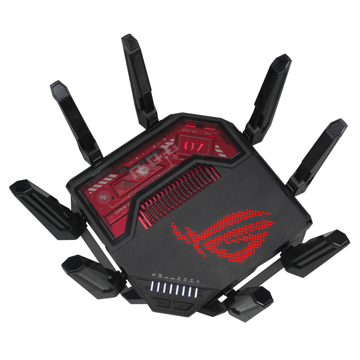 ASUS ROG Rapture GT-BE19000 Tri-Band WiFi 7 Gaming Router thumbnail 4