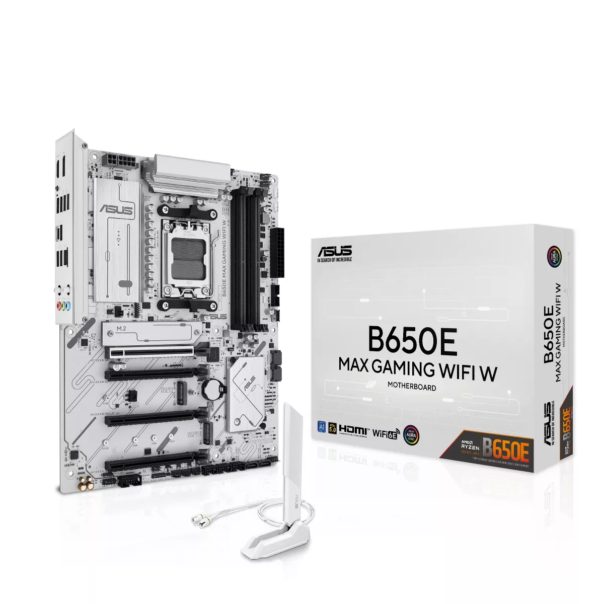 ASUS B650E MAX GAMING WIFI W Mainboard Sockel AMD AM5 ASUS B650E MAX GAMING WIFI W Mainboard Sockel AMD AM5