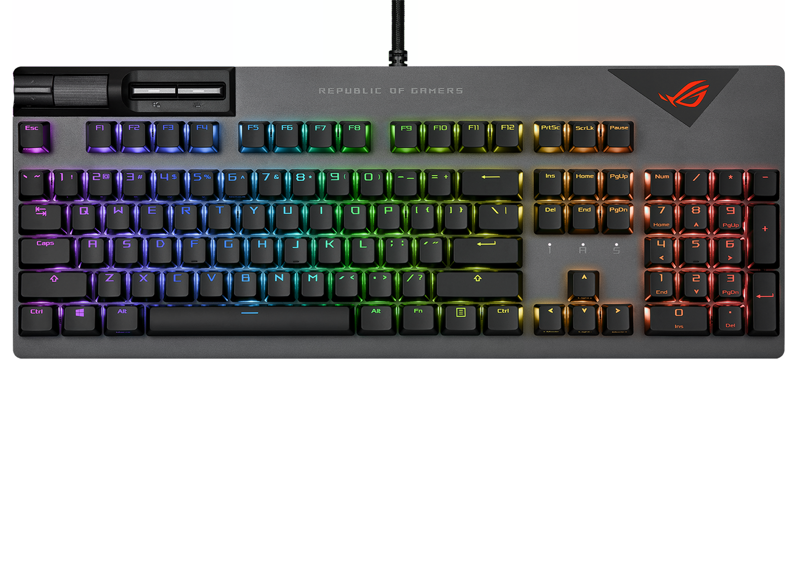 ASUS ROG Strix FLARE II PBT Gaming Keyboard (NX Brown Switches) thumbnail 5