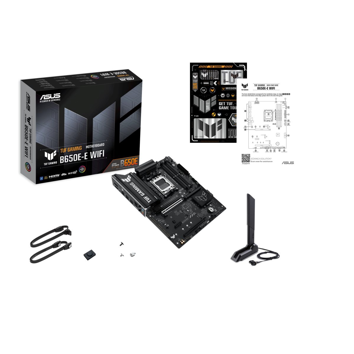ASUS TUF GAMING B650E-E WIFI Mainboard Sockel AMD AM5 thumbnail 6