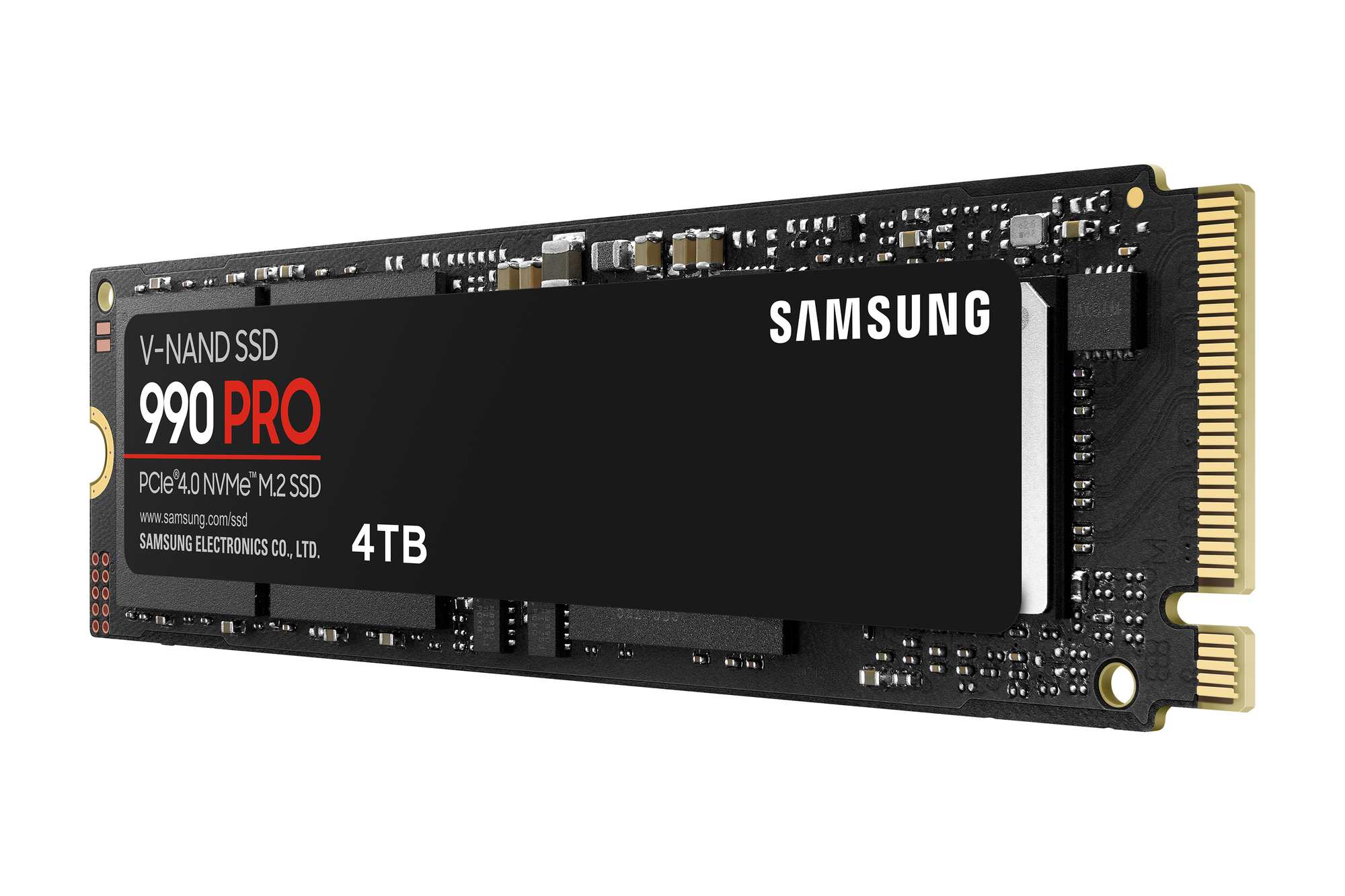Samsung 990 PRO 4 TB PCIe 4.0 NVMe™ M.2 (2280) Internes Solid State Drive (SSD) (MZ-V9P4T0BW) 1