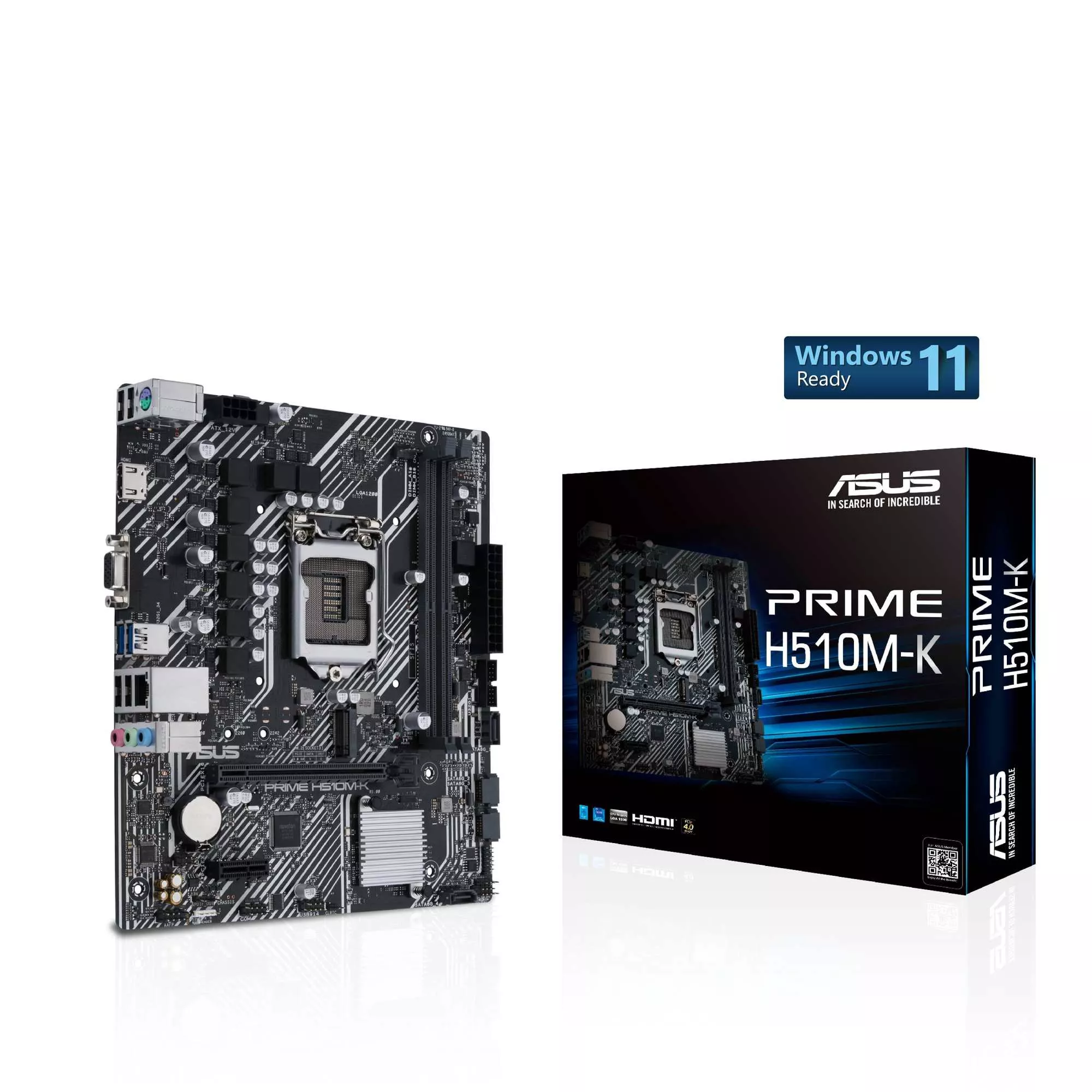 ASUS Prime H510M-K Gaming Mainboard Sockel Intel LGA 1200 ASUS Prime H510M-K Gaming Mainboard Sockel Intel LGA 1200