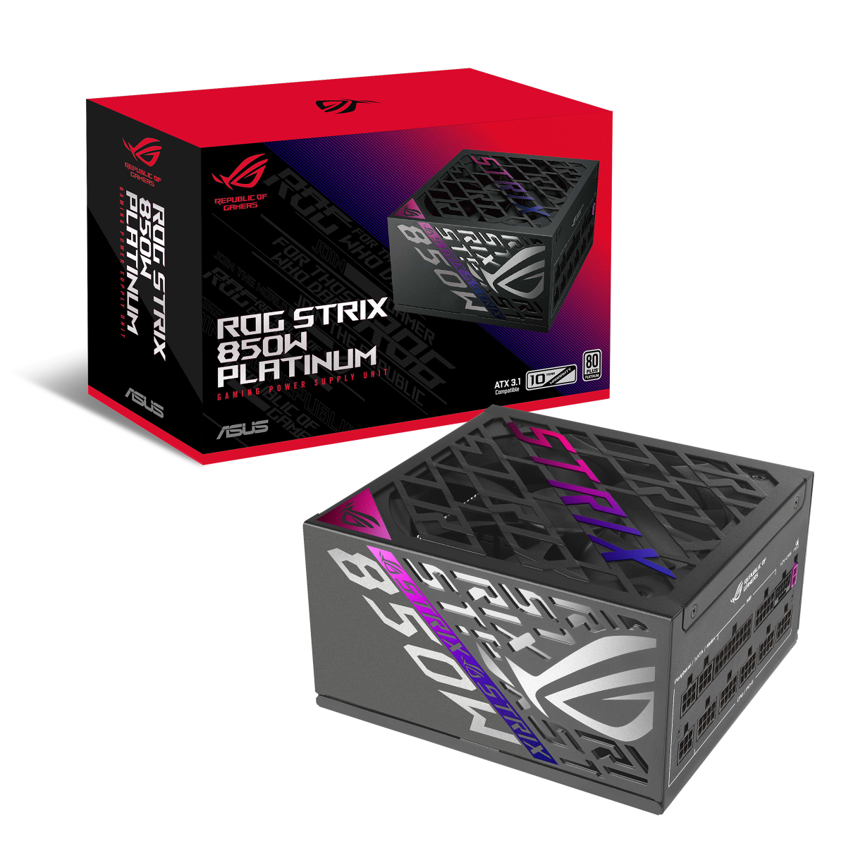 ASUS ROG Strix 850W Platinum Gaming Netzteil 