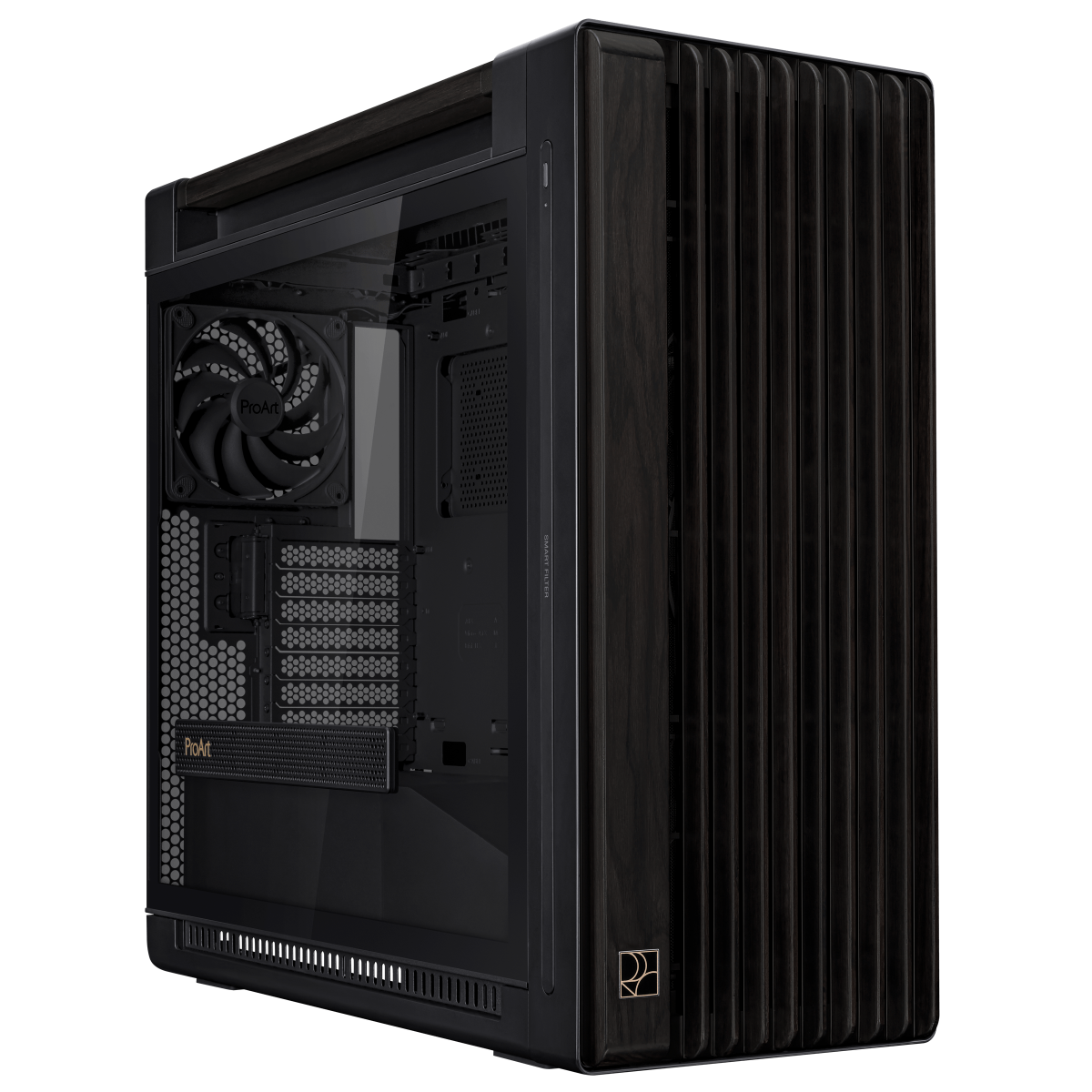 ASUS ProArt PA602 Wood Edition Tempered Glass E-ATX PC Gehäuse 1