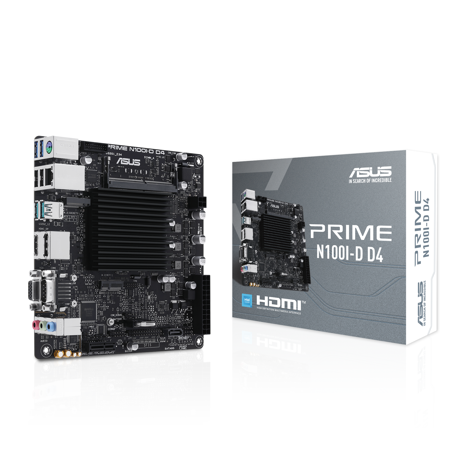 ASUS Prime N100I-D D4 Mainboard Intel N100 1