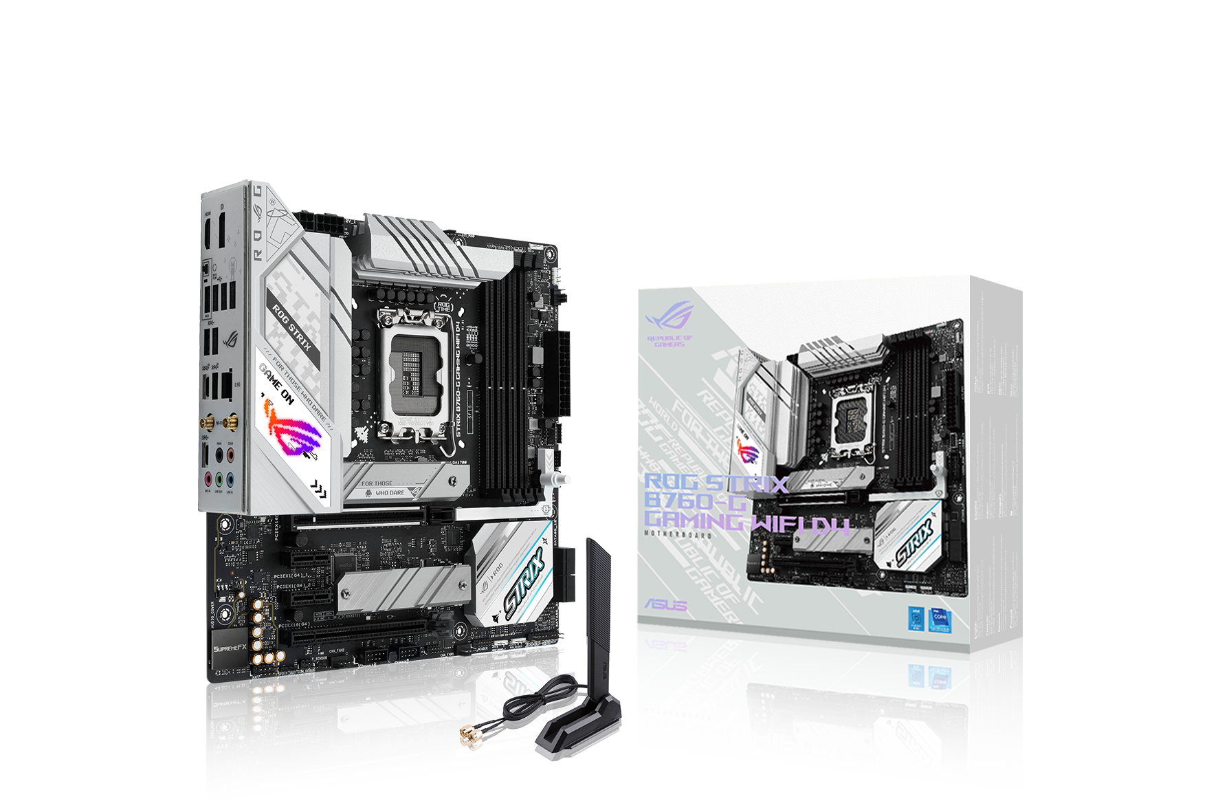 ASUS ROG STRIX B760-G GAMING WIFI D4 Motherboard Socket Intel LGA 1700 