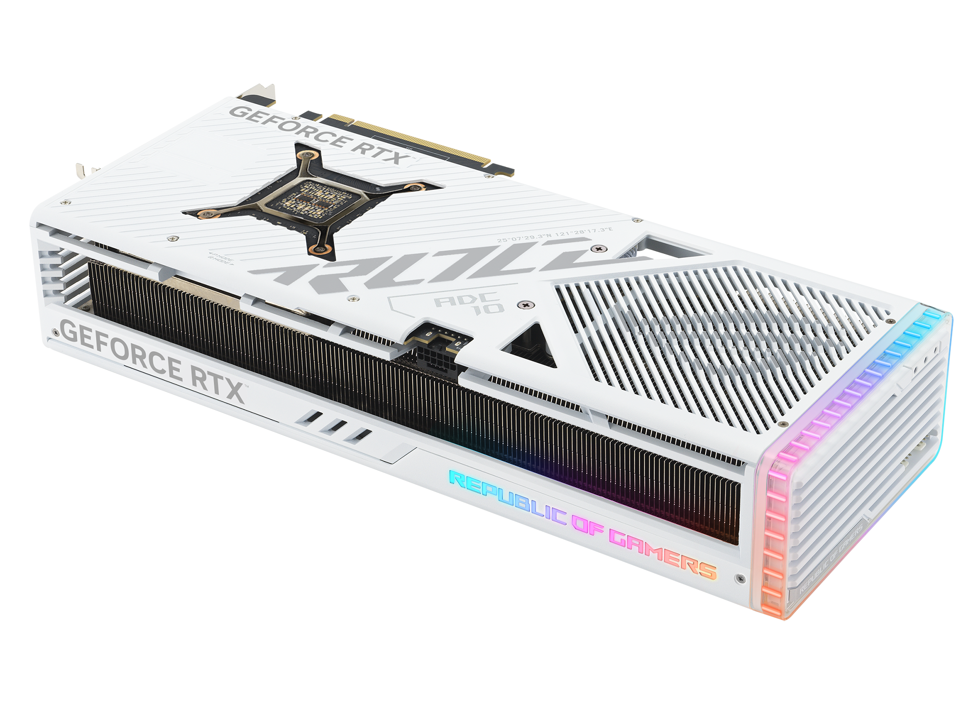 ASUS ROG Strix GeForce RTX 4080 16GB White OC Edition GDDR6X Carte graphique de jeu thumbnail 6