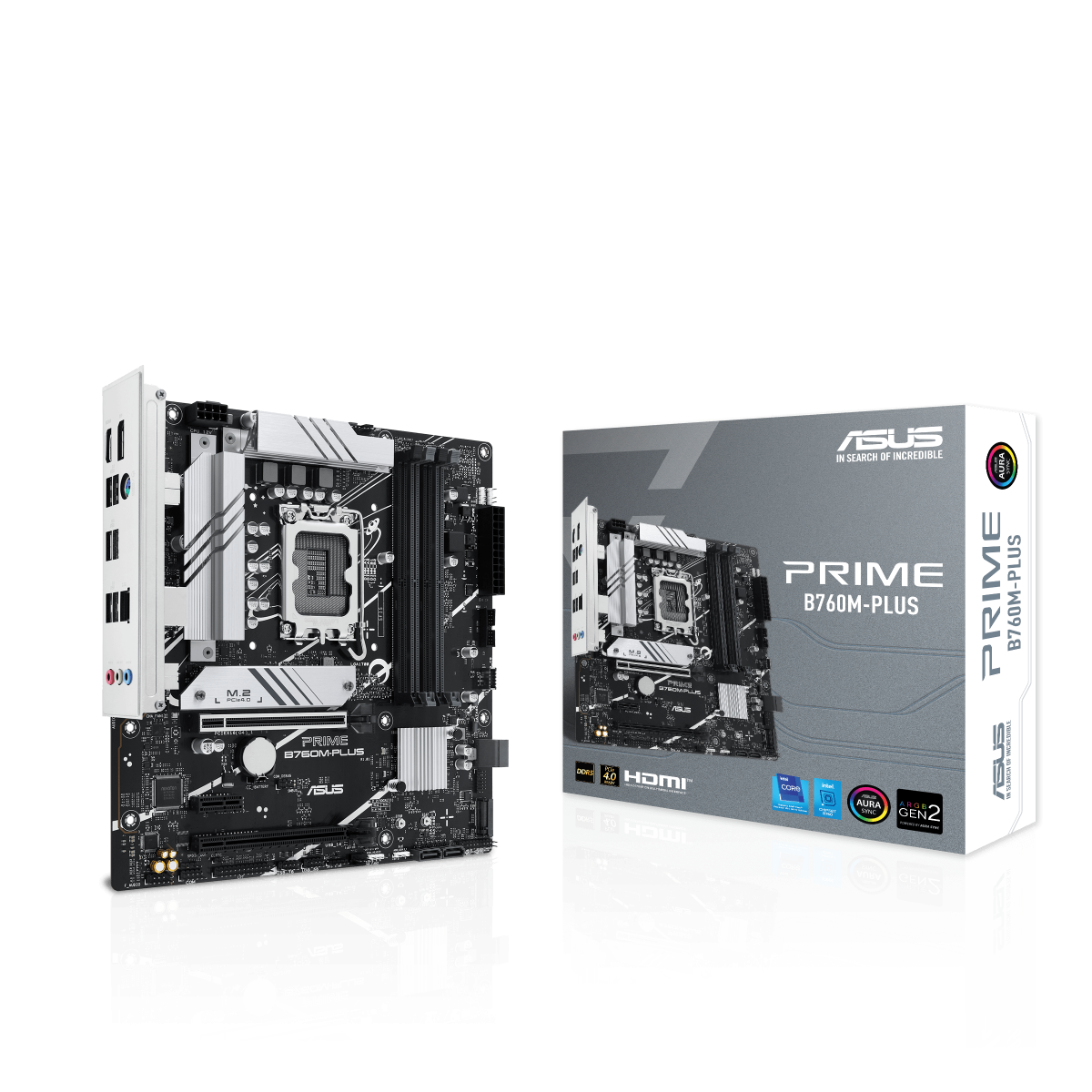 ASUS PRIME B760M-PLUS Gaming Mainboard Sockel Intel LGA 1700 