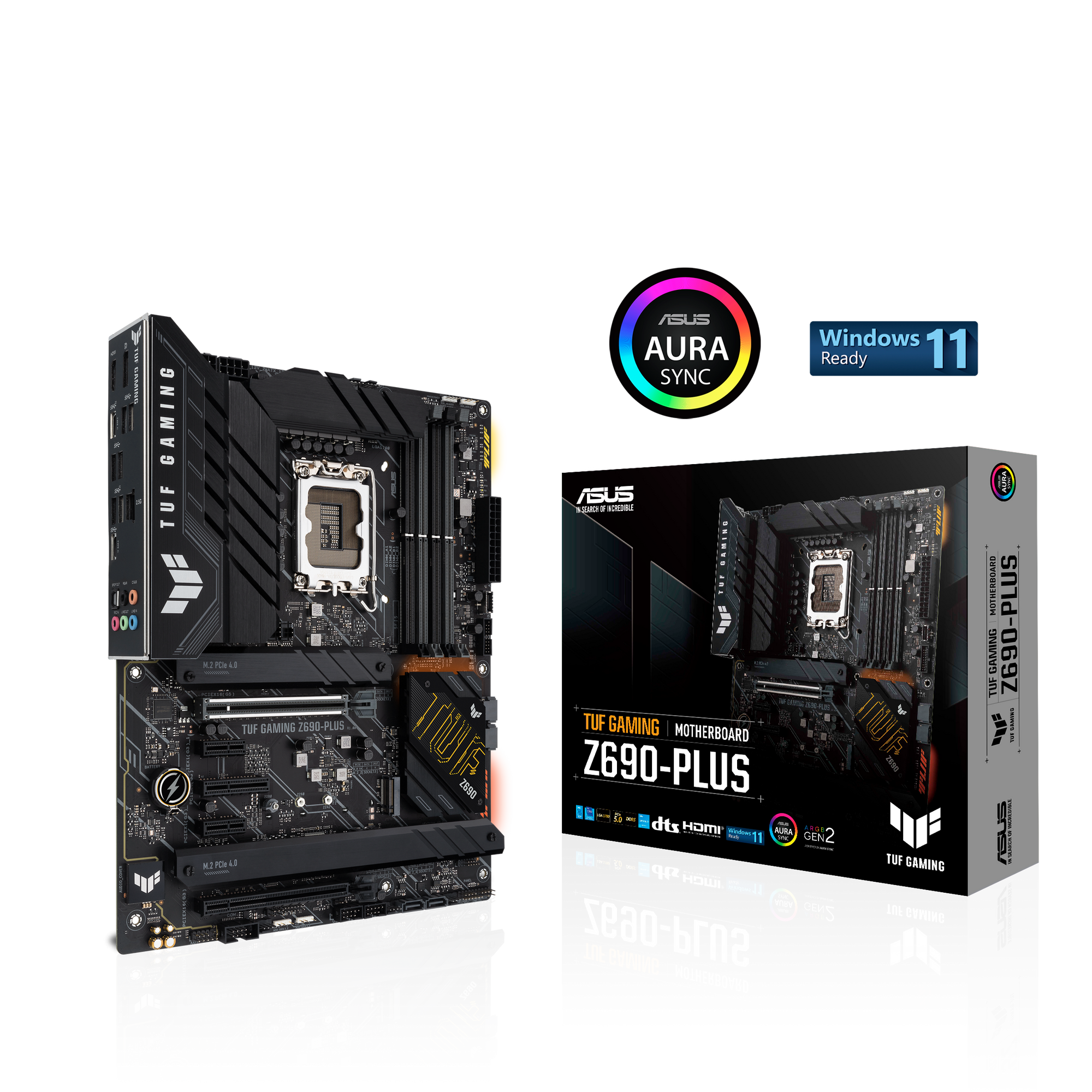 ASUS TUF GAMING Z690-PLUS Mainboard Sockel Intel LGA 1700 1