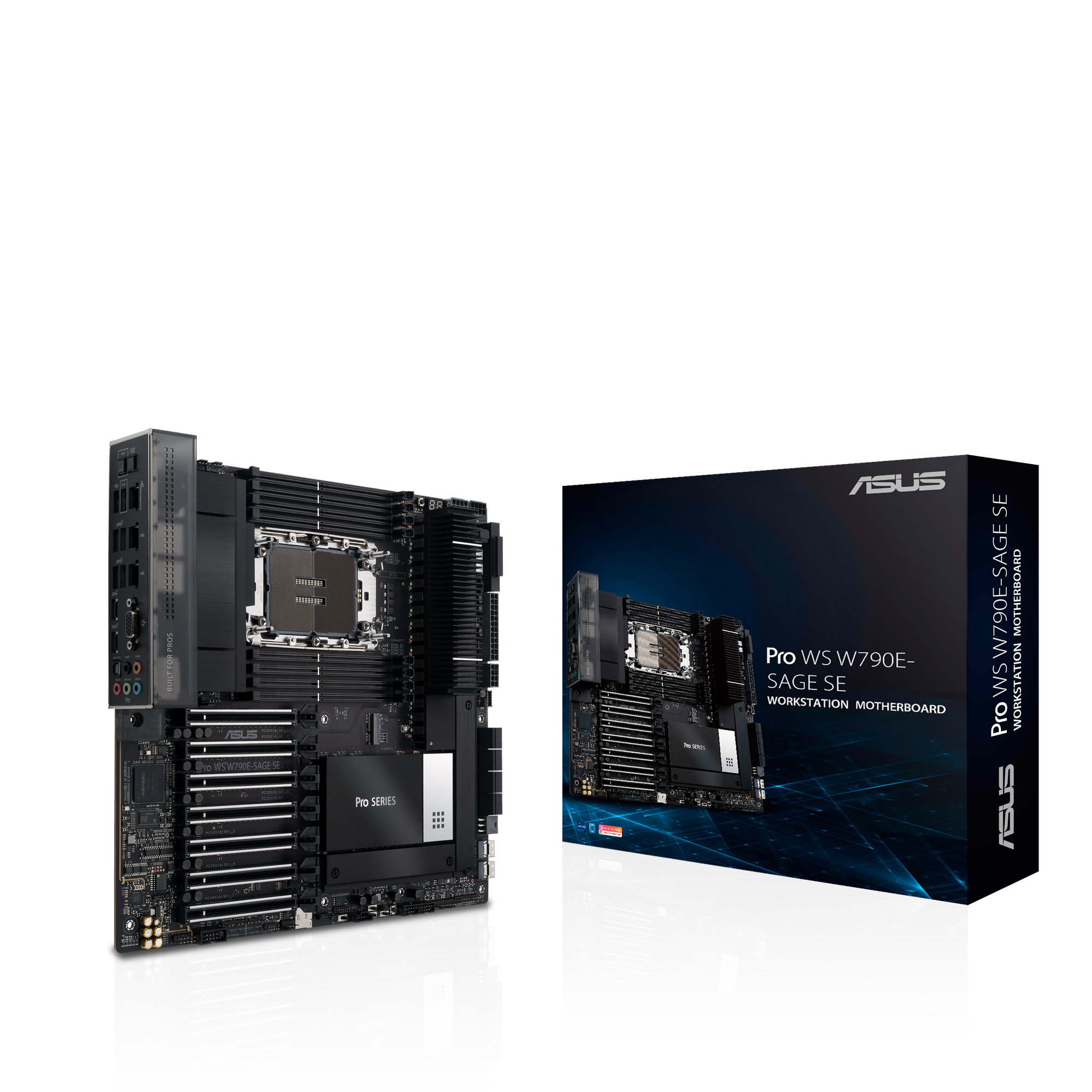 ASUS Pro WS W790E-SAGE SE workstation motherboard socket Intel LGA 4677 