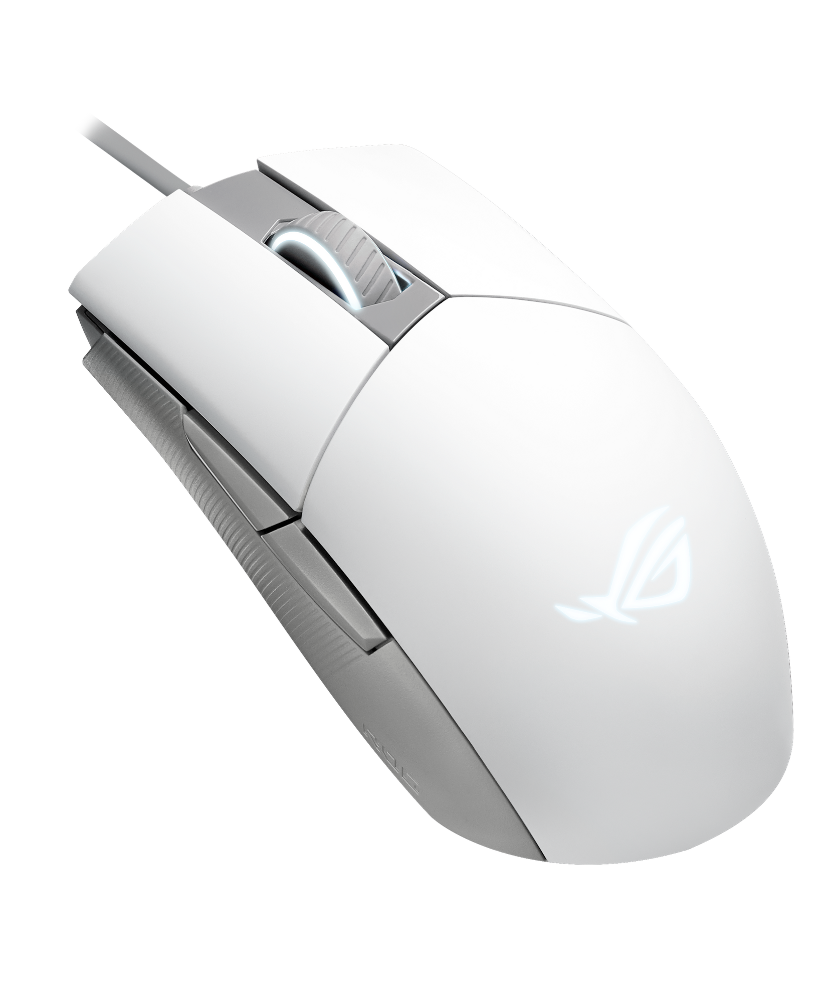 ASUS ROG STRIX Impact II Moonlight White ergonomic gaming mouse thumbnail 1