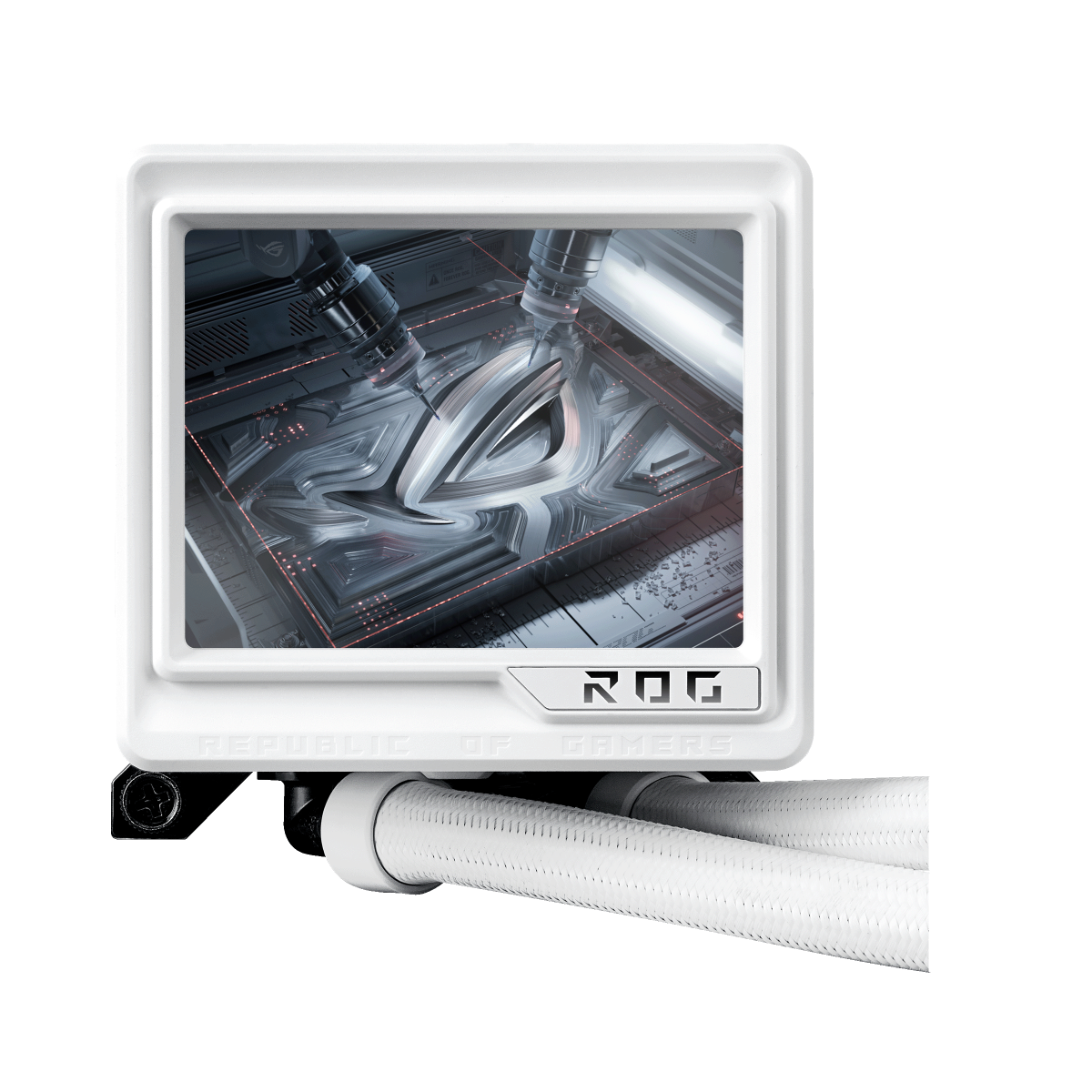 ASUS ROG Ryujin III 360 ARGB Extreme White All-in-One-Flüssig-CPU-Wasserkühlung thumbnail 4