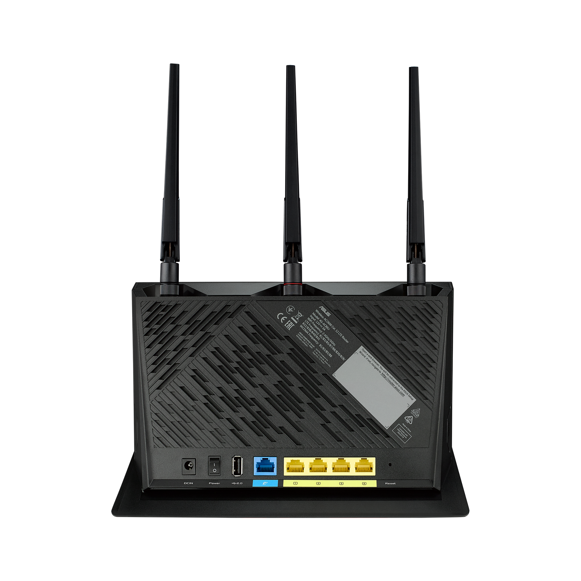 B-WARE ASUS 4G-AC86U Cat. 12 600 Mbit/s Dual-Band AC2600 LTE Modem Router  [refurbished] thumbnail 4