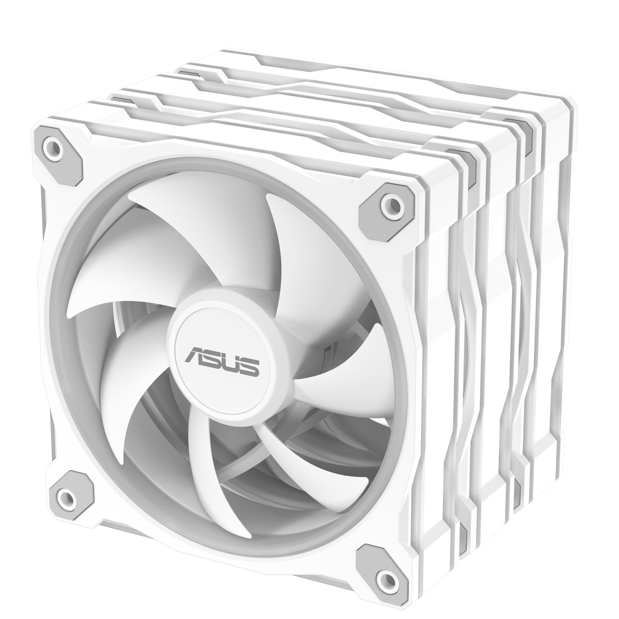 ASUS Prime MR120 White 3in1 ARGB-Gehäuselüfter 3er Pack