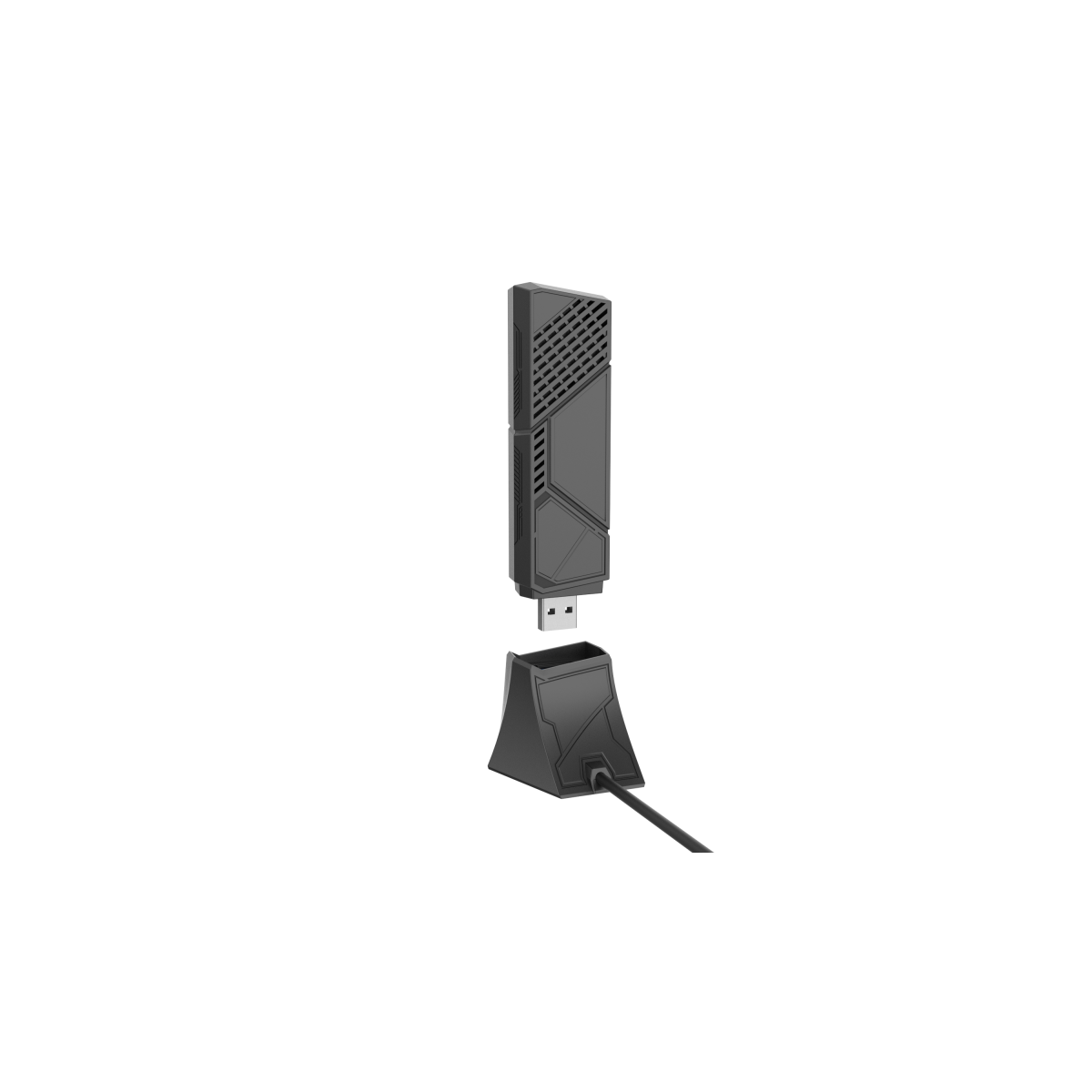 ASUS ROG USB-BE92 BE6500 Tri-Band WiFi 7 USB-Adapter 2