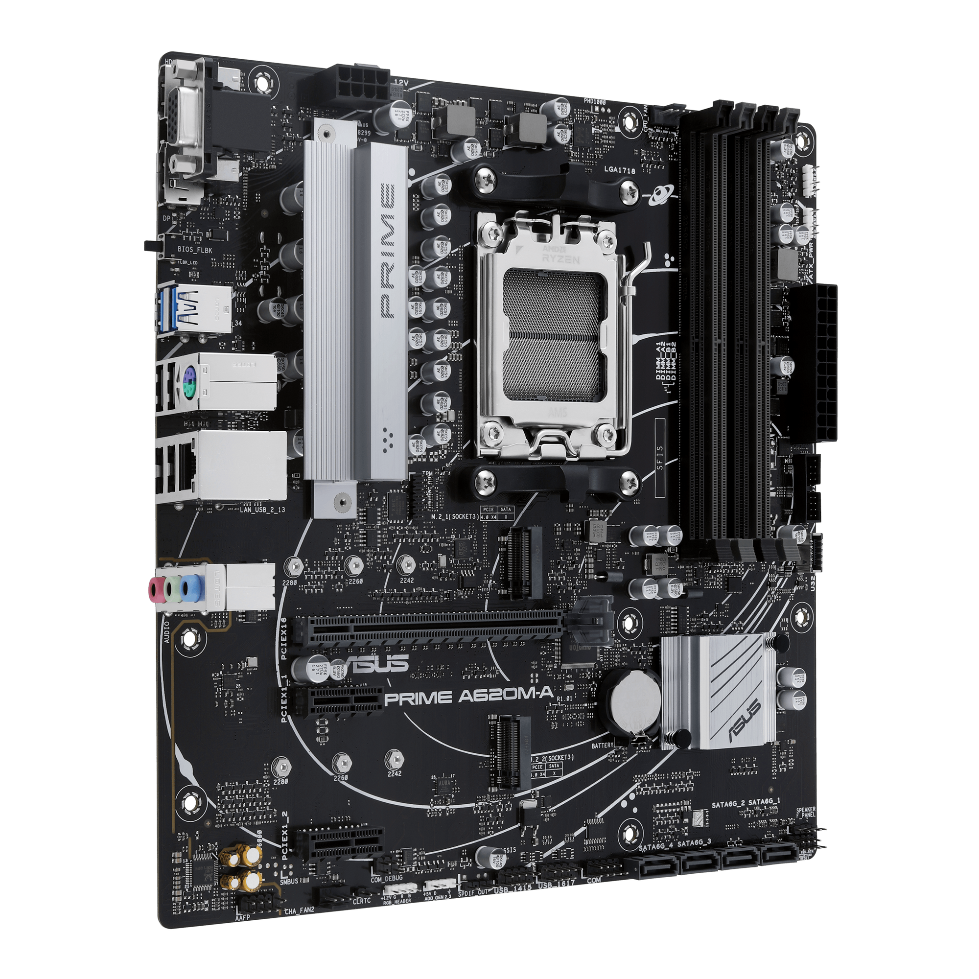 ASUS Prime A620M-A-CSM Mainboard Sockel AMD A620 2