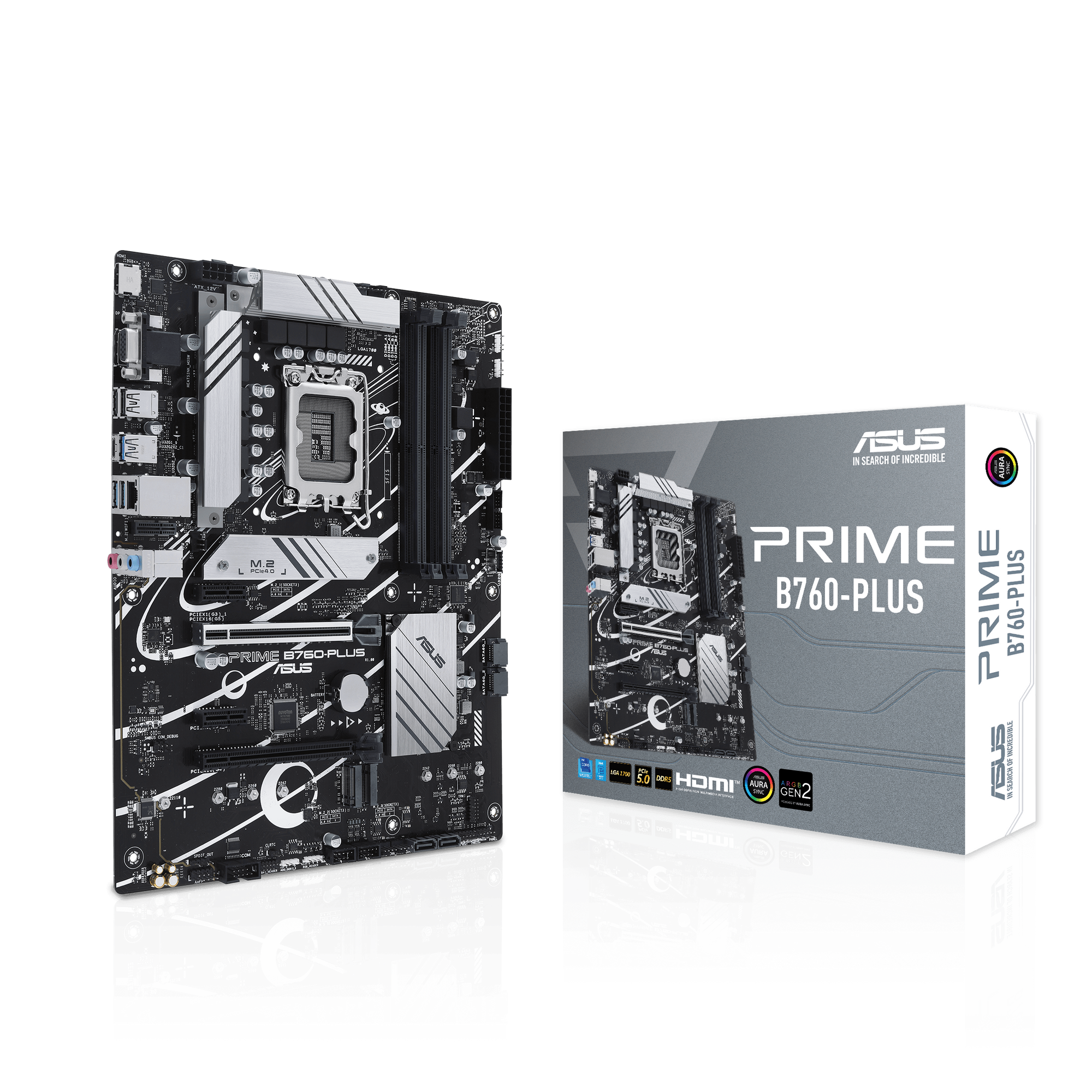 ASUS PRIME B760-PLUS Gaming Mainboard Sockel Intel LGA 1700 1