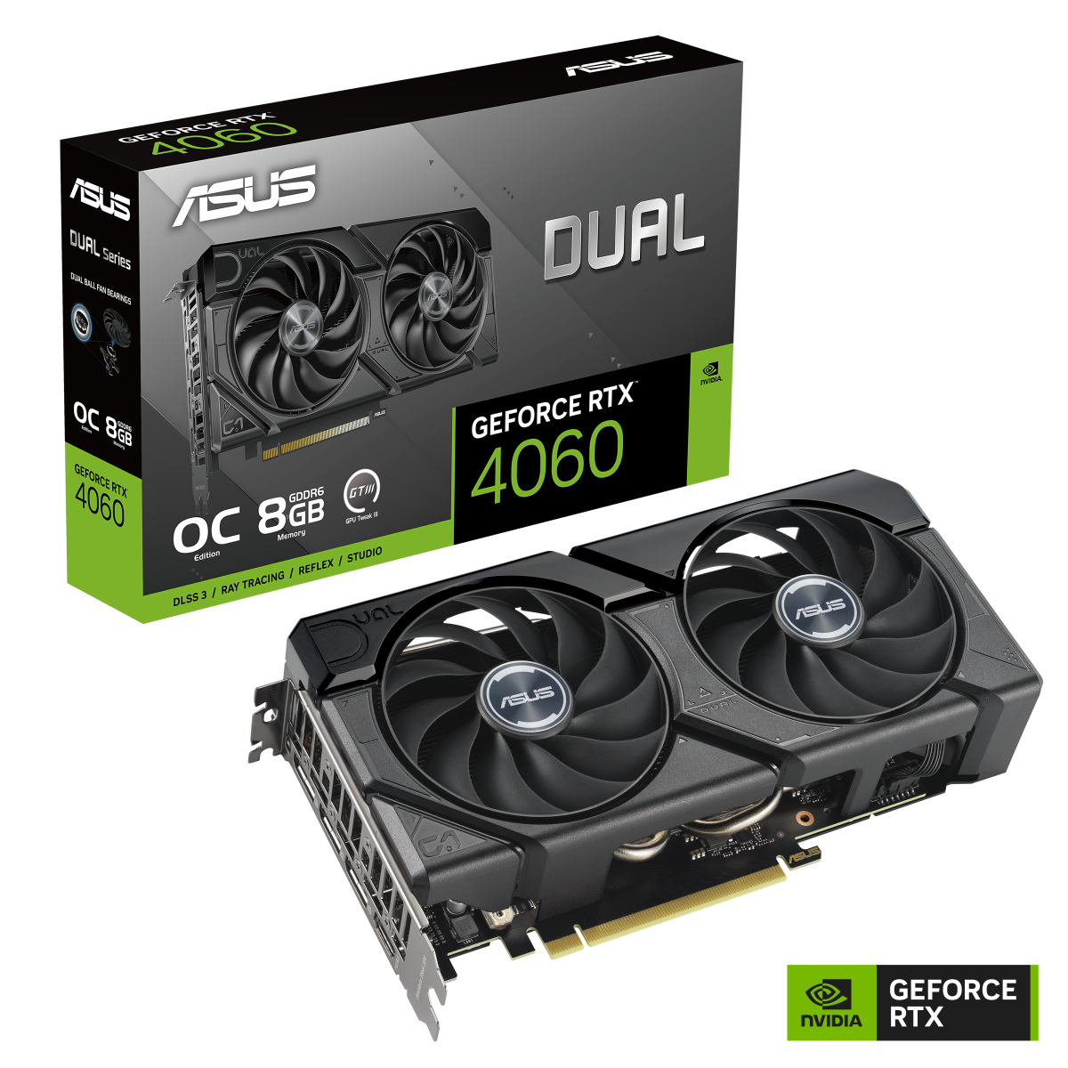 DUAL-RTX4060-O8G-EVO | ASUS nettbutikk